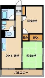 サンユーハイツの物件間取画像